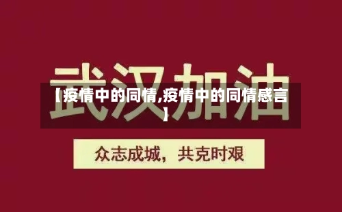 【疫情中的同情,疫情中的同情感言】